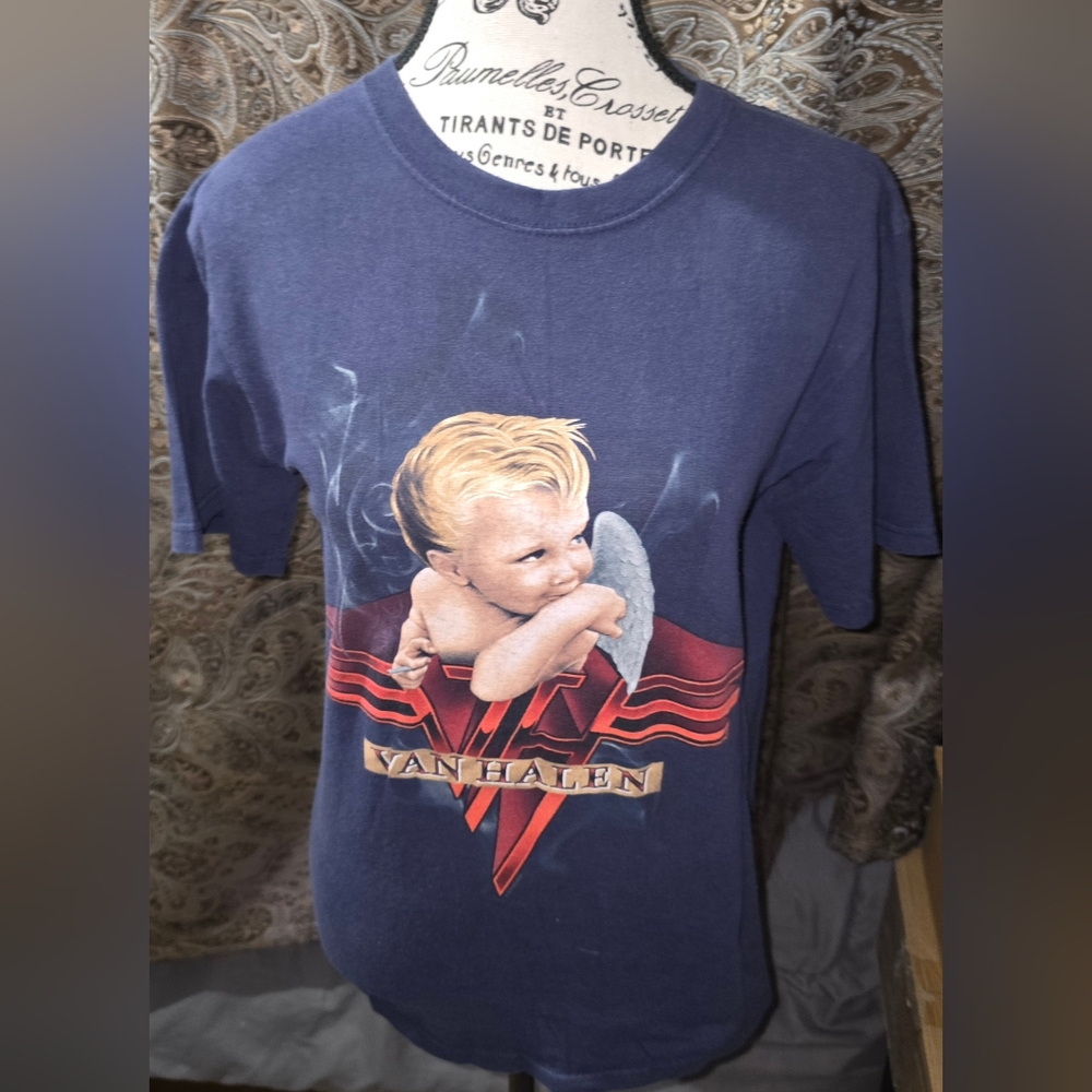 Vintage Van Halen Graphic Tee - Blue